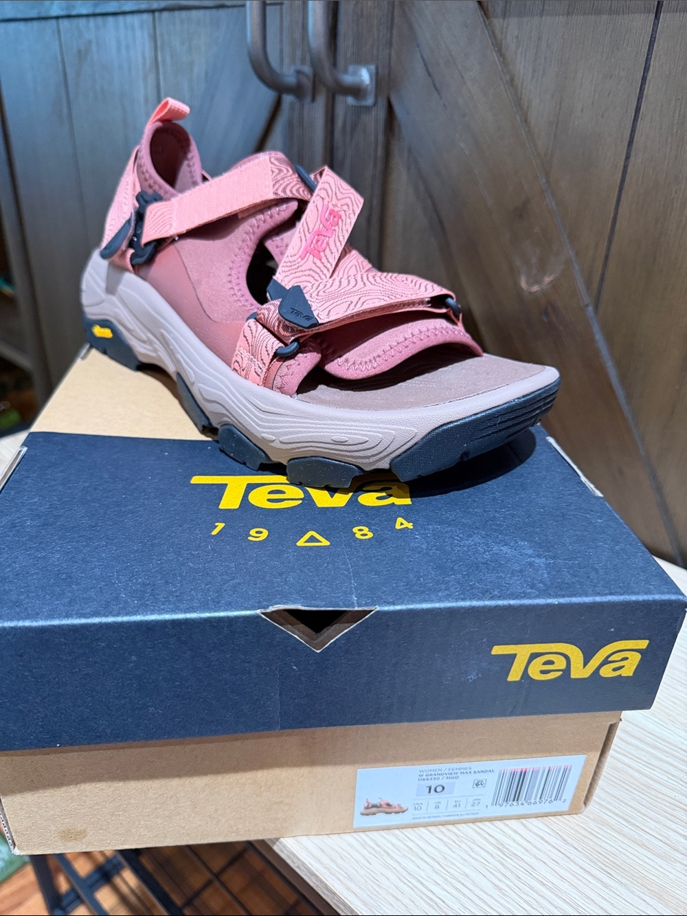 Teva Kids Pink Outdoor Strappy Sandal